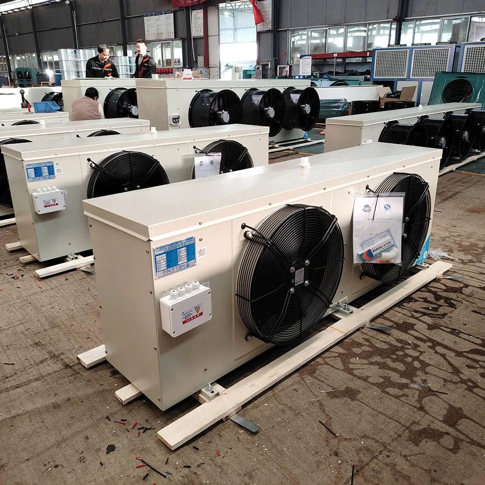 Industrial Grade 15HP Evaporative Air Cooler for Frozen Cold Room Refrigeration with AC Fans and Condensing Unit