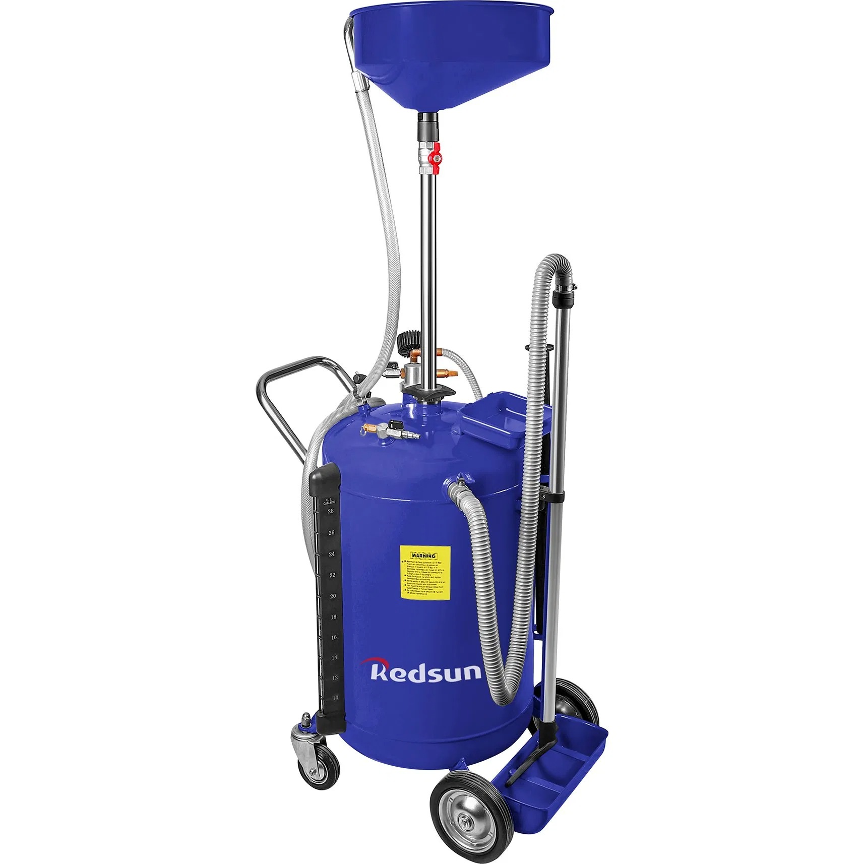 30 Gallon Multi-Functional Oil Drainer with Vacuum