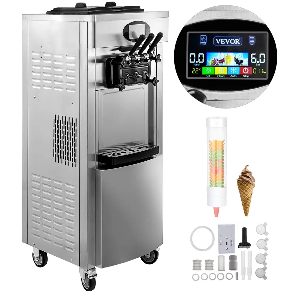 Commercial Ice Cream Machine with Precooling Function
